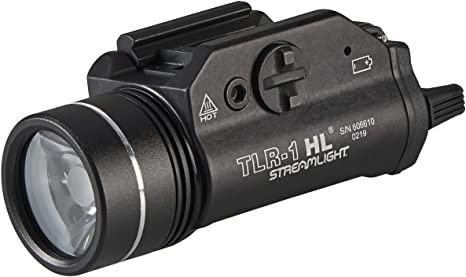 Streamlight TLR-1 HL1000-Lumen Tactical Weapon Mount Light With Rail Locating Keys