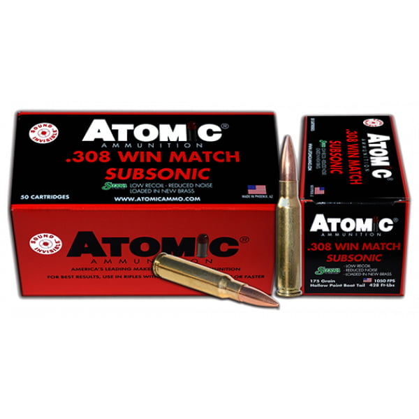 Atomic Subsonic 308 175GR